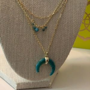 Kendra Scott Gemma triple strand necklace new with tags